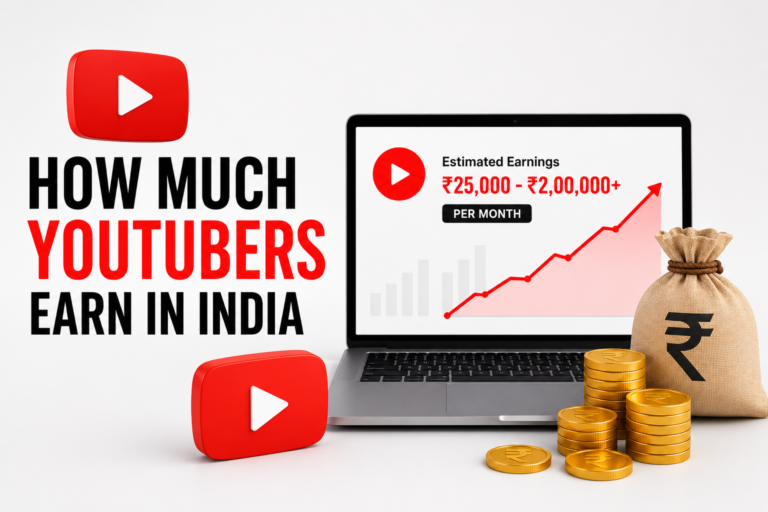 How Much YouTubers Earn in India The Real Numbers in 2026
