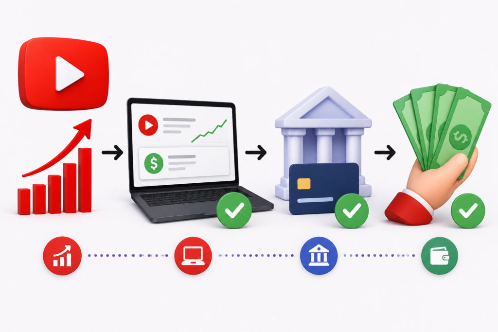 How to Withdraw YouTube Money Complete Step-by-Step Guide for Indian Creators (2026)